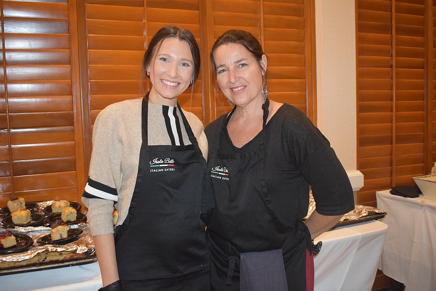 Abbi Fritz and Vicki Cusack of Isola Bella Italian Eatery