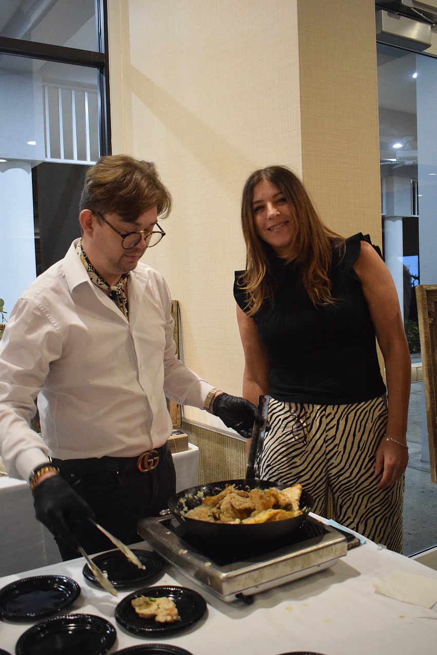 Mark Trapasso and Jennifer Foy