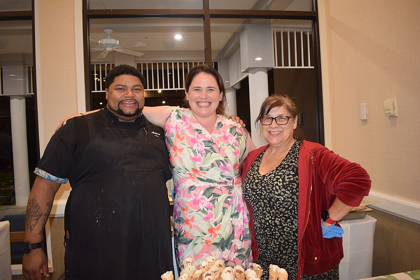 Eric Corona, Brianne Omara and Nancy Lingo