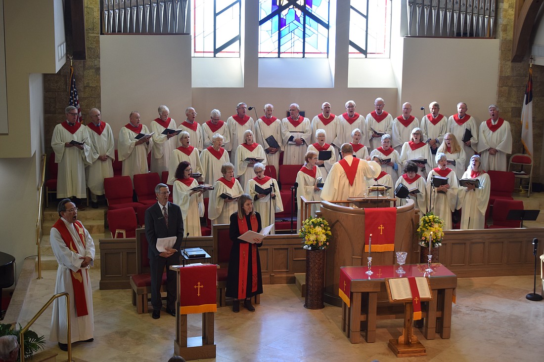 The Rev. Julia Piermont's installation service was held on Feb. 4 at Christ Church of Longboat Key.