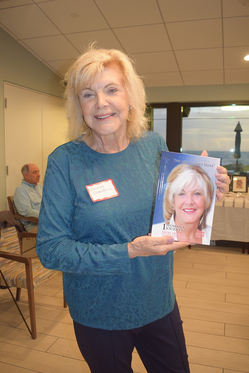 Donna Cornell and her book 