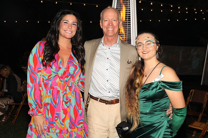 Gina Tedesco, Greg Huffman and Conservation Foundation Land Steward Esmeralda Figueras