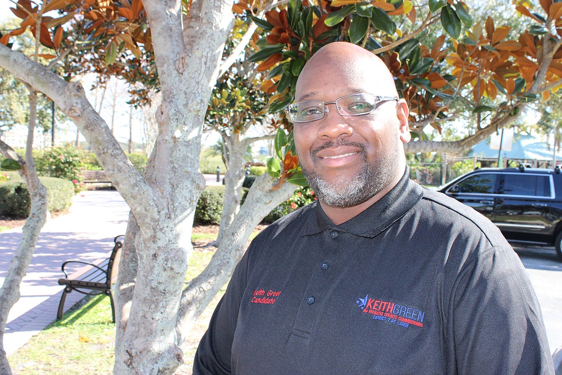 Keith Green is making a run for the District 7 at-large Manatee County Commission seat.
