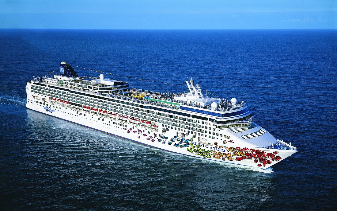 Norwegian Cruise Line plans to offer seasonal cruises from Jacksonville to the Bahamas and Eastern Caribbean aboard the Norwegian Gem.