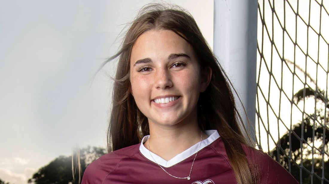 Riverview High senior Majestic van Ingen plays girls soccer and football football for the Rams.
