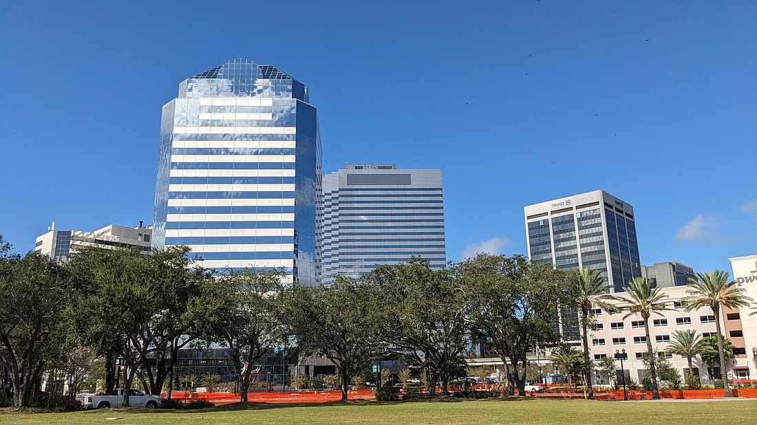 Downtown Jacksonville continues to see the highest vacancy rates with Northbank offices and towers experiencing up to 25.1% and Southbank buildings up to 22.4%.