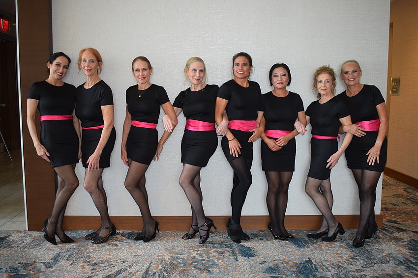 University Park's Kim Dixon, Jessica Bethoney, Dena Clouse, Debbie Eininger, Natalia Garcia, Regina Morris, Leslie Slavin and Terry Williamson come together as the Dancing Queens.
