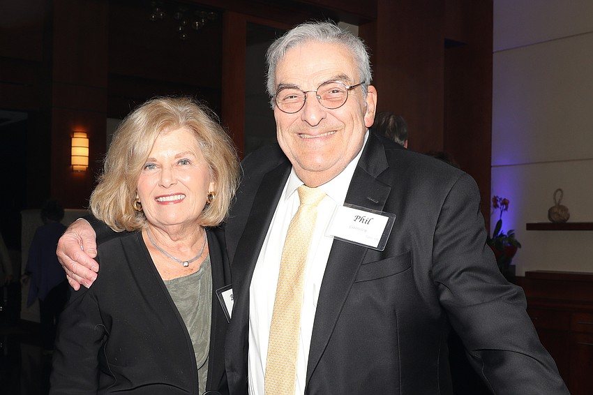 Bonnnie and Phil Gainsley, who is the moderator of Masterworks Series 5.