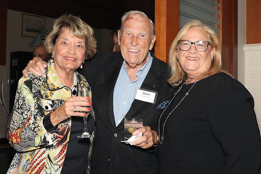 Marlene and Kurt Wilkening with Jocelyn Udell