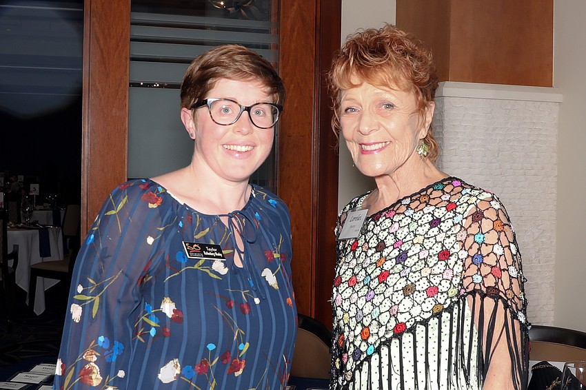 Donor Engagement Coordinator Taylor Rothenberg-Manley and Lorelei Paster