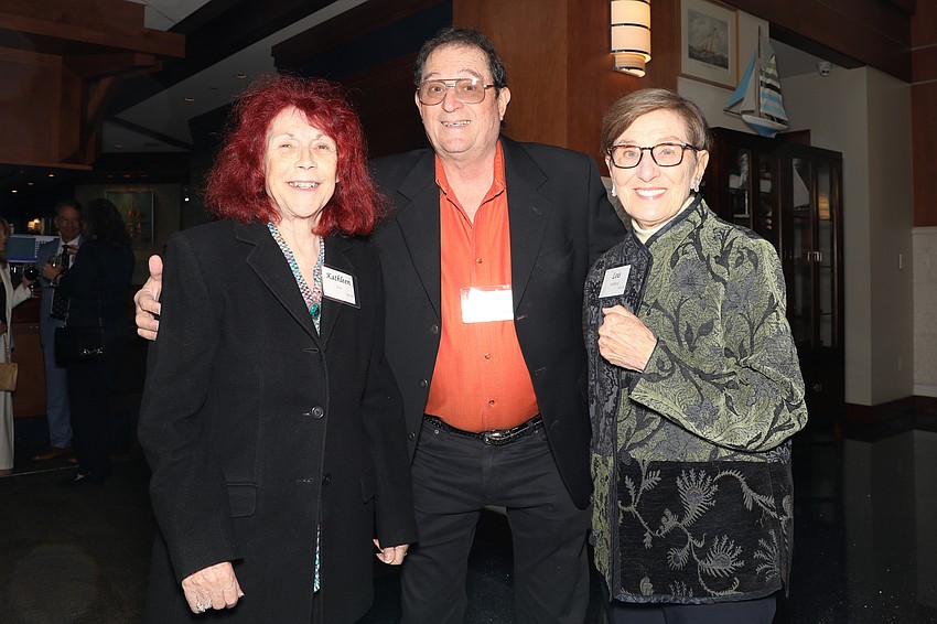 Kathleen and Morris Lioz with Lois Stulberg