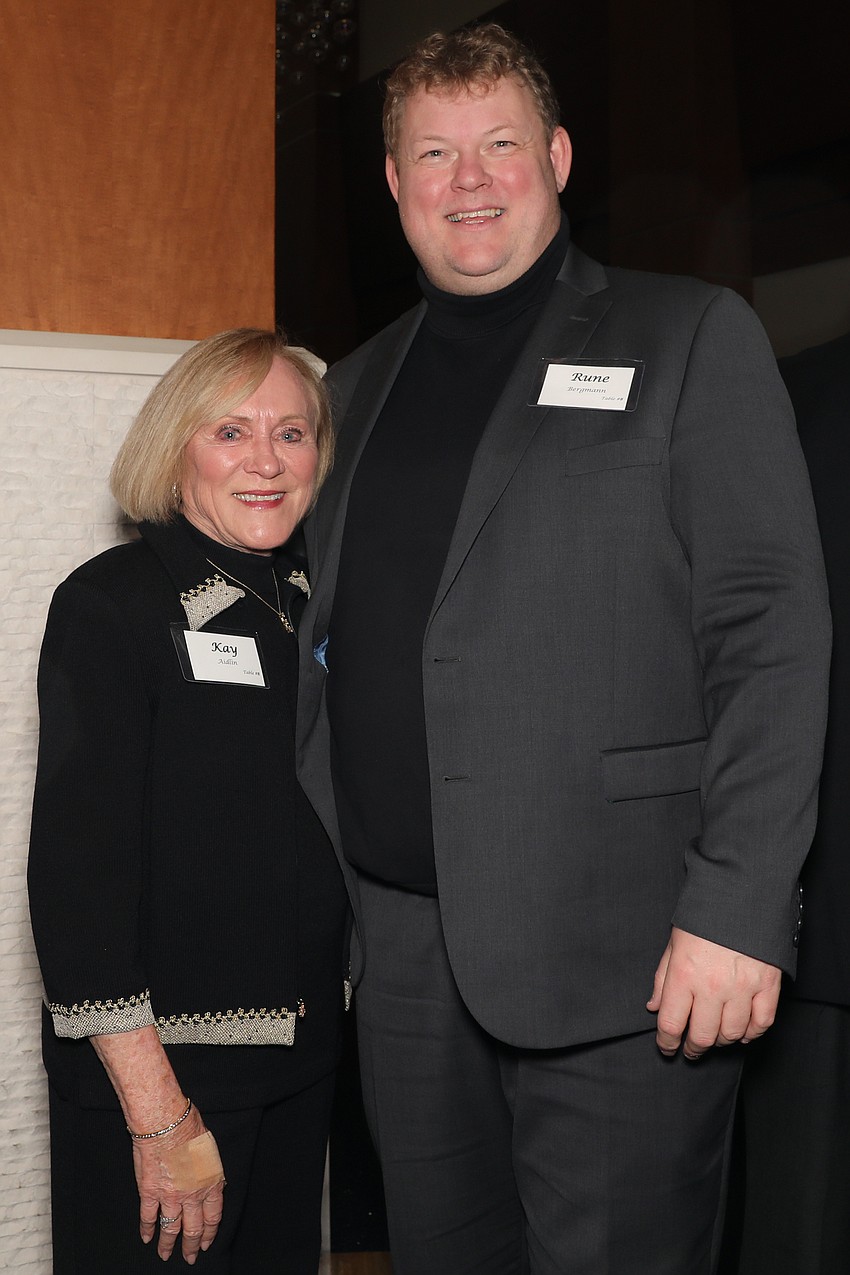 Kay Aidlin with guest conductor Rune Bergmann