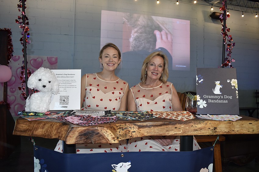Melissa Puleo and Cindy Flemion of Granny's Dog Bandanas