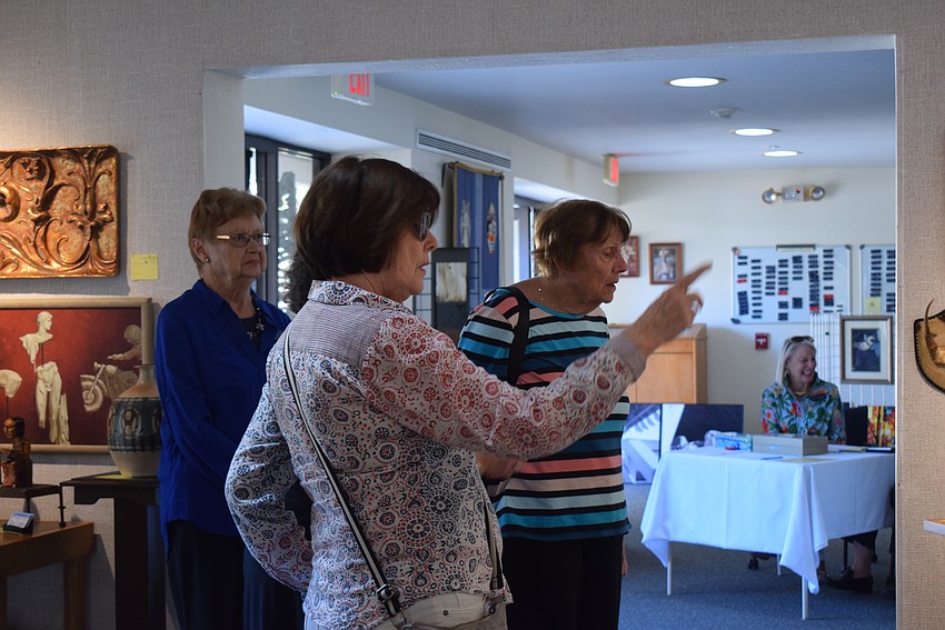 Elaine Smith, Carol Moesel and Beverley Lorie