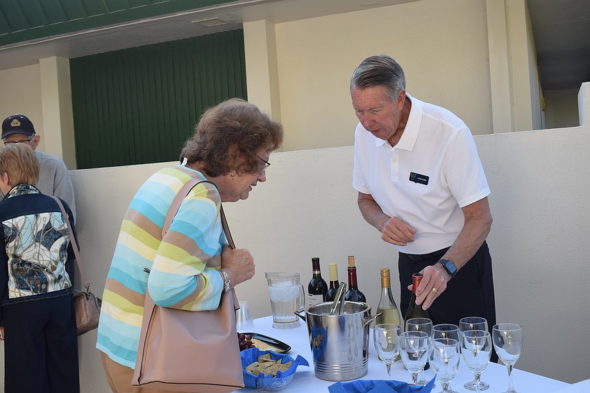 Carole Sugarman and Larry Elder