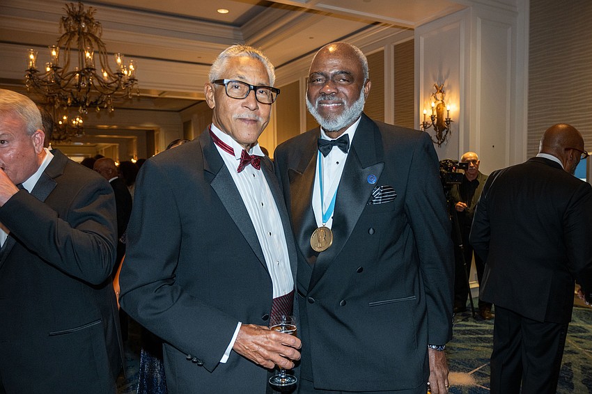 Wayne Johnson and Dr. Lawrence Miller