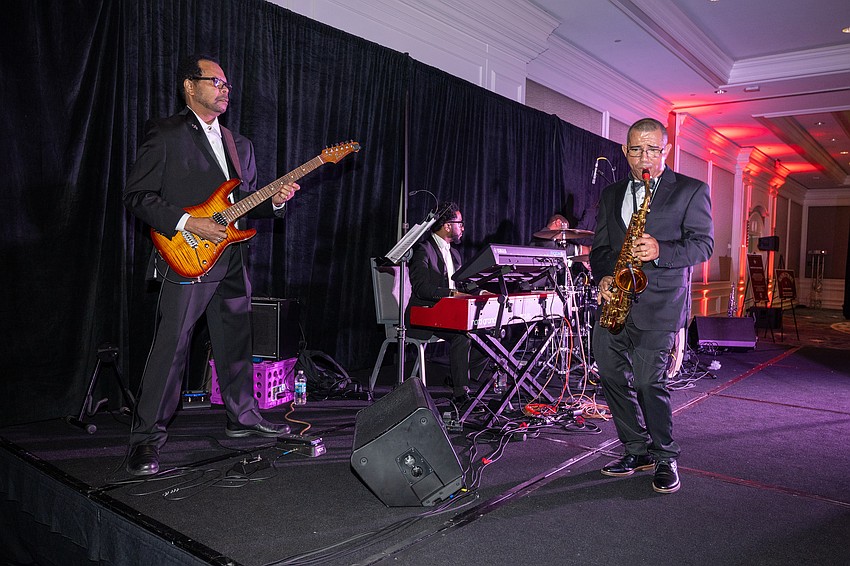 Soul Sensations Combo entertains the crowd.