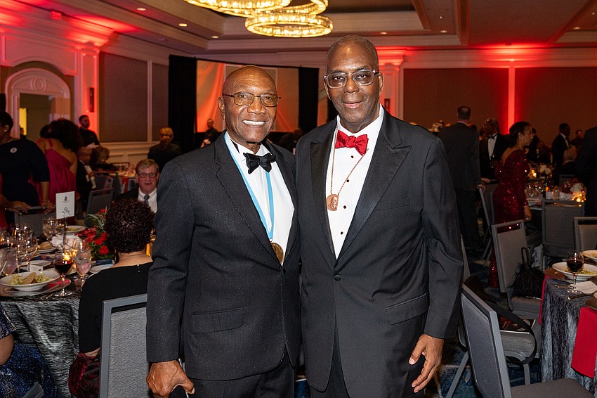 Co chair Willie Clemons and Ron Johnson