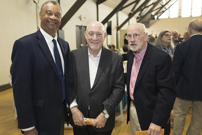 Charles Williams, Dennis Rees and Bill Johnston