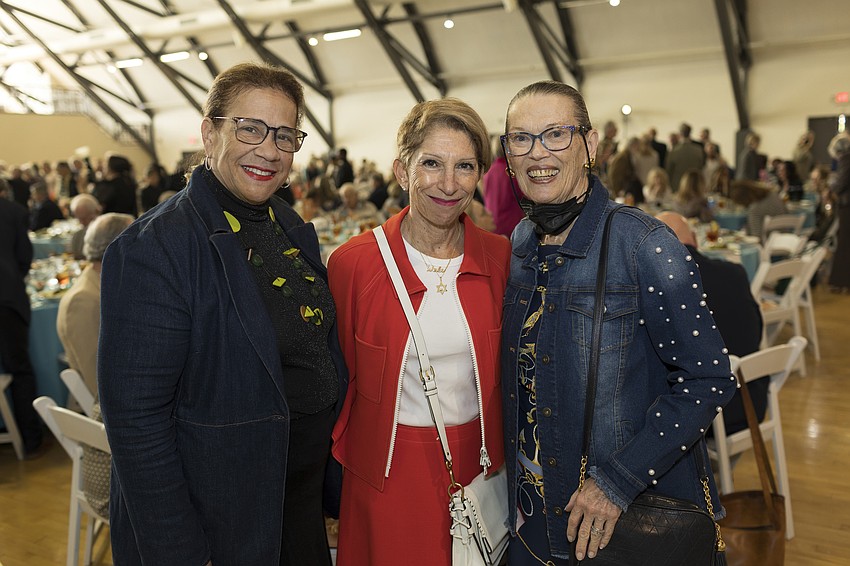 Jackie Woods, Felice Schulaner and Betsy Johnson