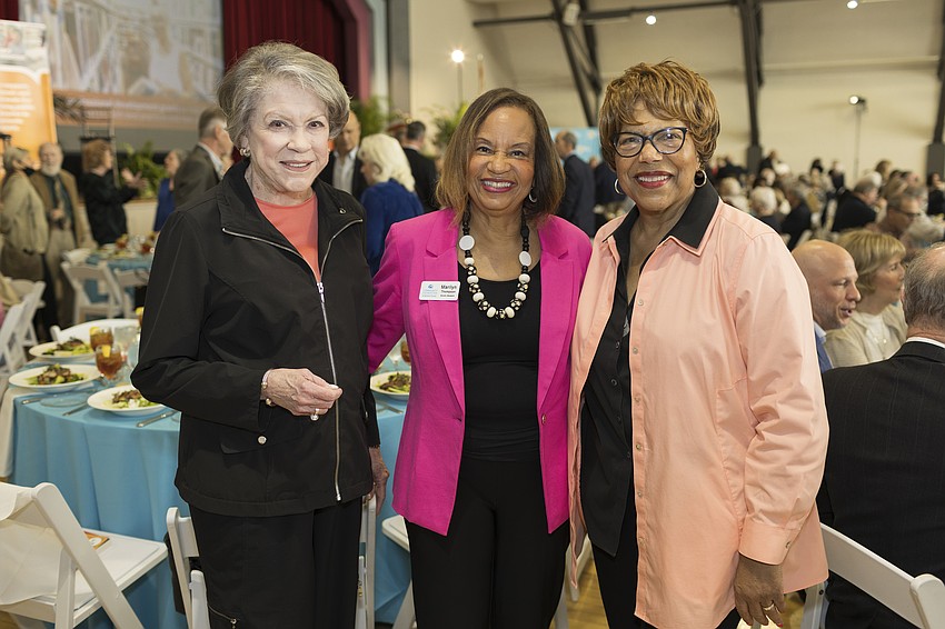 Susan Buck, Marilyn Thompson and Mary Braxton-Joseph