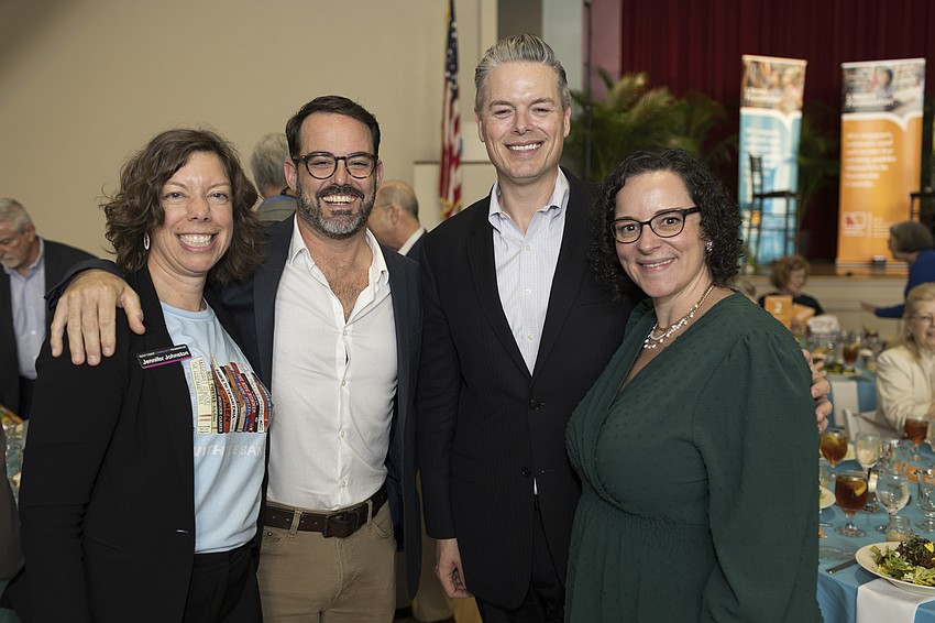 Jennifer Johnston, Nathan Pyatte, Phillip Lanham and Kelly Borgin