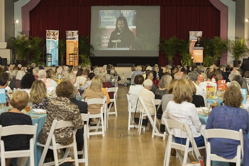 Author Colson Whitehead, New York Times bestselling author and luncheon speaker