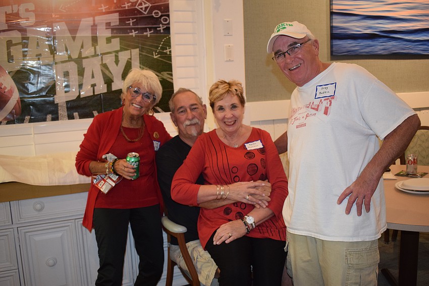 Connie DiMaggio, Sparky Pashkow, Karen Pashkow and Greg Bodkin
