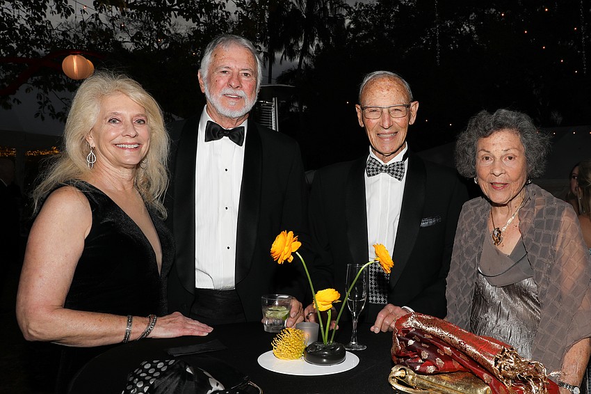 Lisa and Richard Merrill with Bart and Joan Levenson.