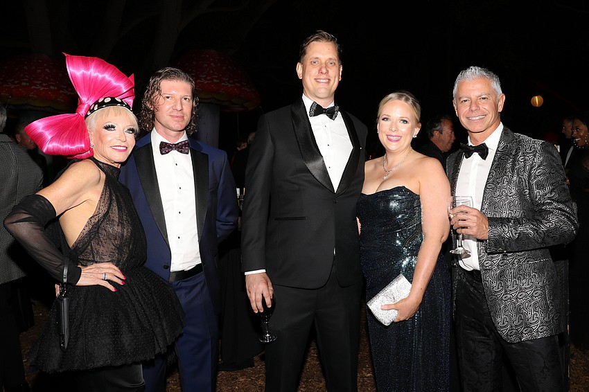 Elisabeth Waters, Denys Laptiev, Trace and Melinda Woodbury, and Marko Radisic