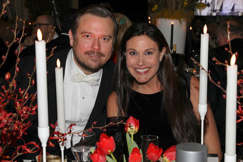 James Buchanan and his wife, Lea.