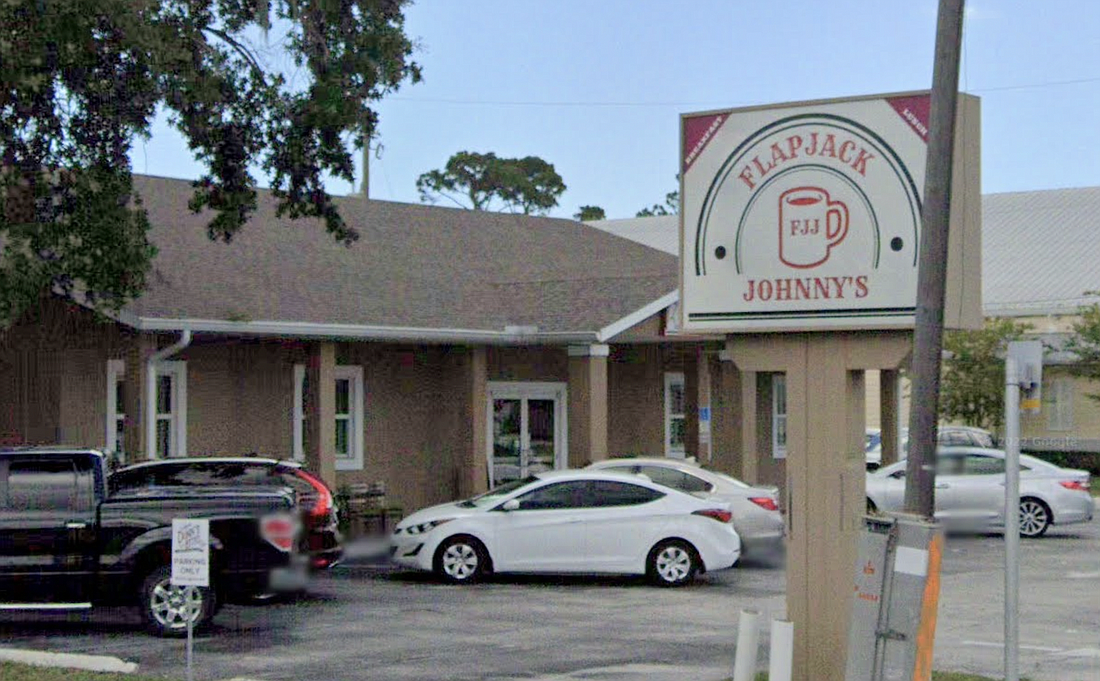 Flapjack Johnny's Ormond Beach location has closed its doors after six years. Image from Google maps