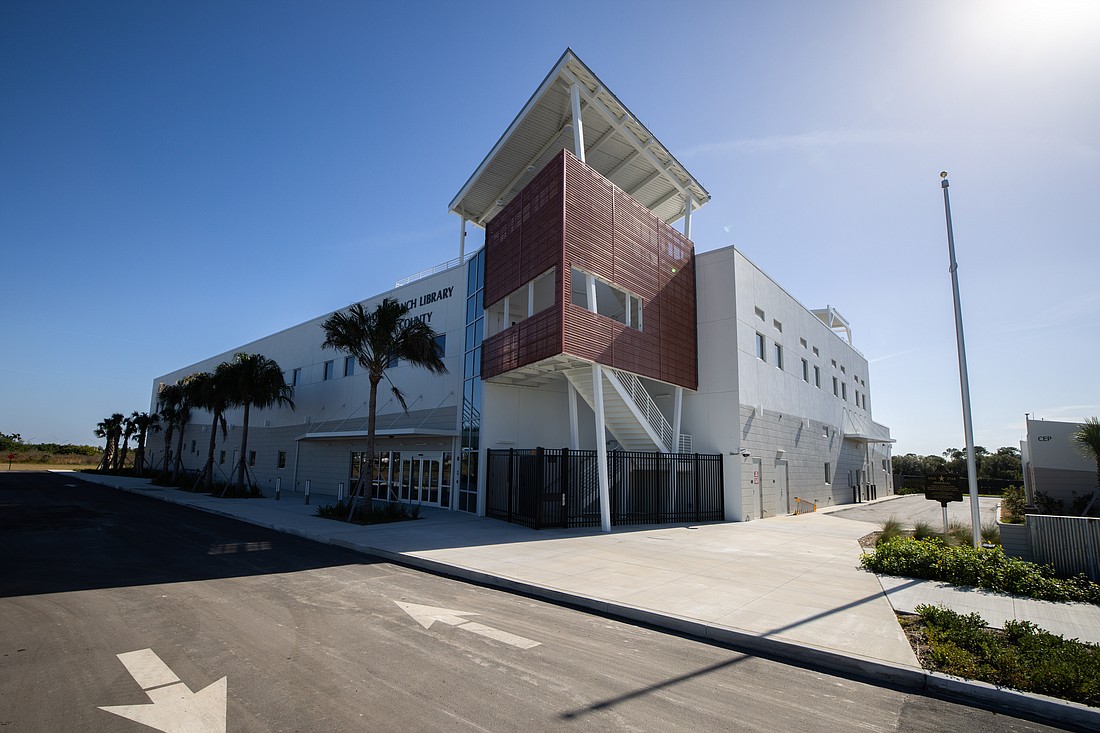 The 25,000-square-foot Lakewood Ranch Library is the only project that has been completed at Premier Park.