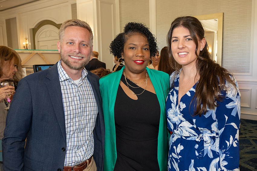 Will Cromie, Alex Moragne and Elizbeth Topp