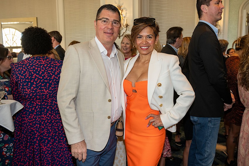 Tim Mitten and Merly Soliano