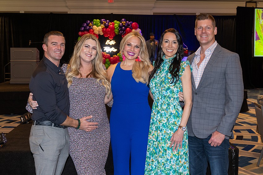 Ryan and Karly Christine, Trish Dunn, Kendra Simpkins and Jason Walsh