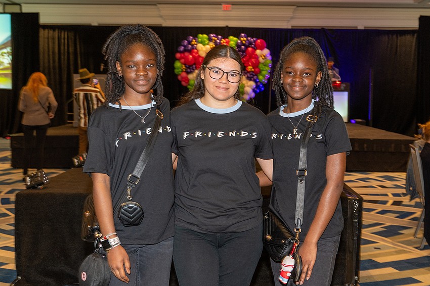 Kaliyah Williams, Naomi Gomez and Kalis Williams