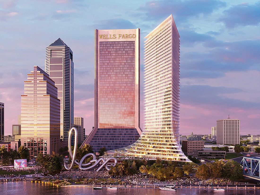 American Lions was a proposed 44-story residential tower at the former Jacksonville Landing site Downtown with 332 apartments.