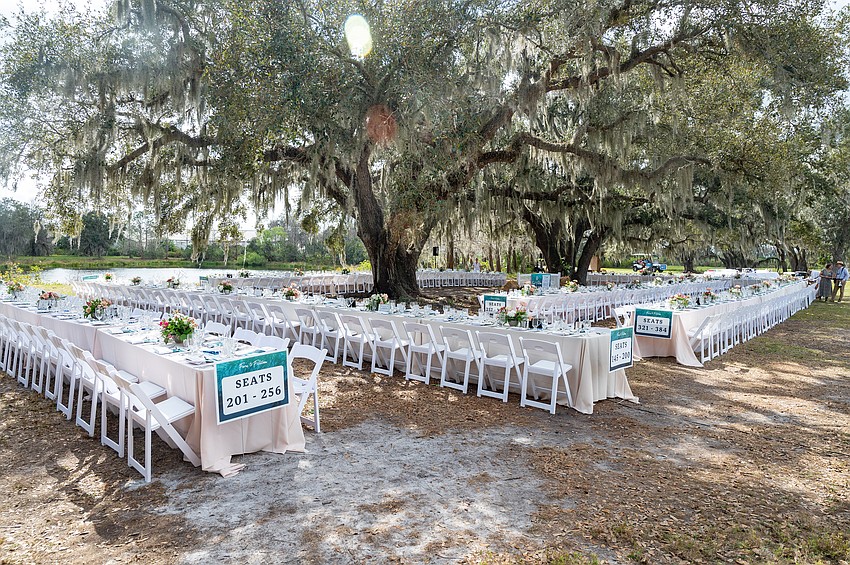 The day was more conducive to a great banquet under the oaks.