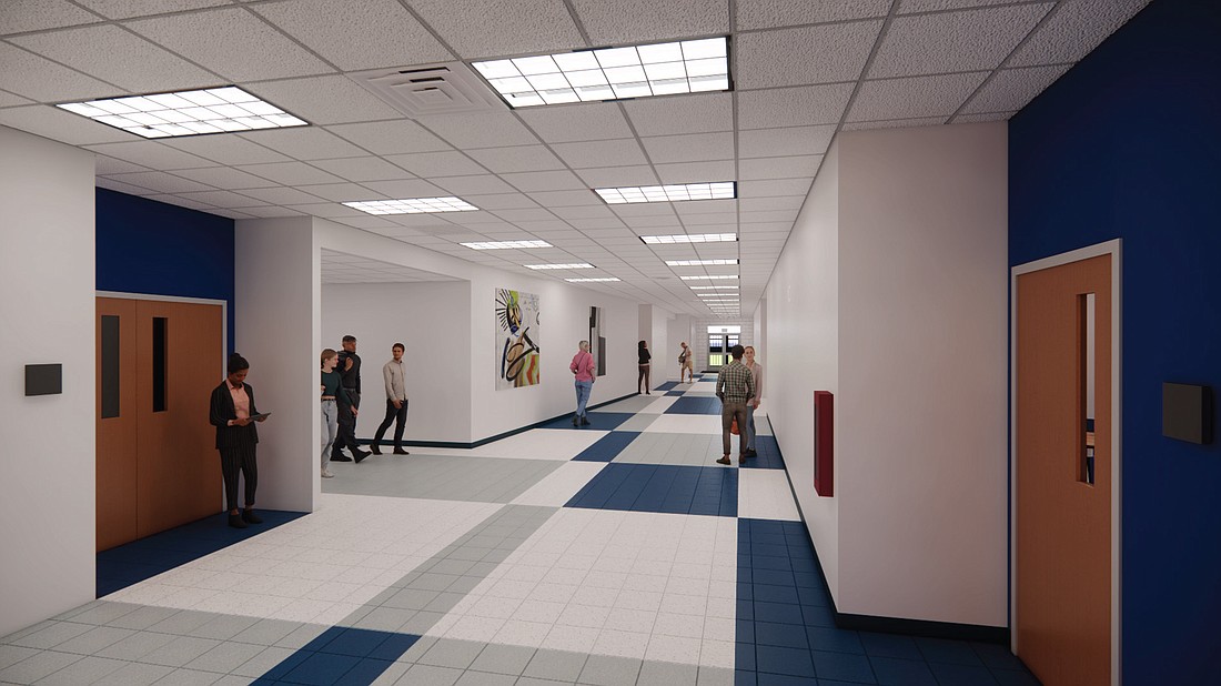 The new addition will address the growth of Parrish Community High School, which is at capacity this school year.
