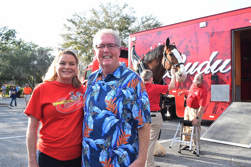 After moving from St. Louis, Missouri, to Greyhawk Landing nearly a year ago, Susan and Allen Lane are thrilled to see their favorite horses once again. 