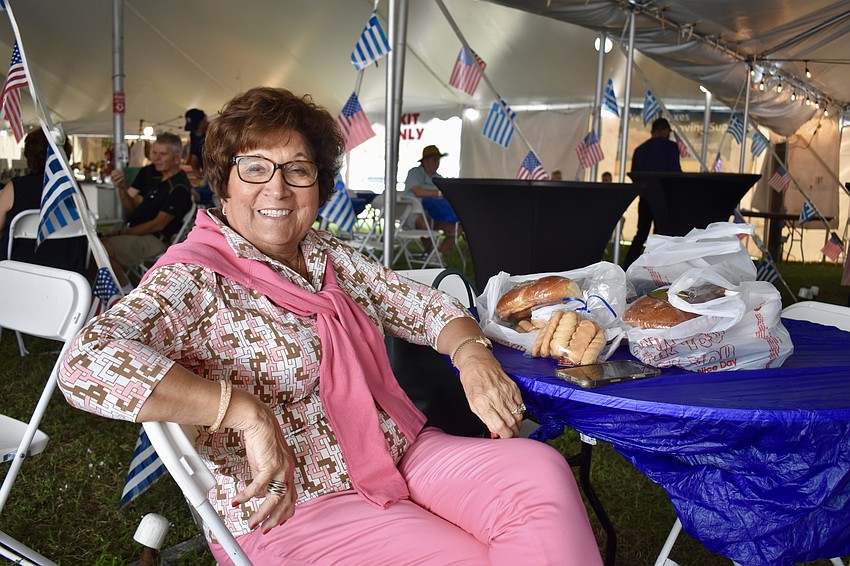 Abelina Skramedas loves to attend Greek festivals so she can buy cookies and baklava because she doesn't make them herself.