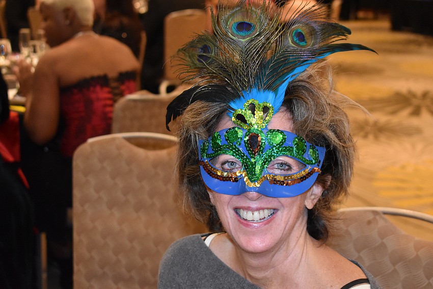 Stephanie Peabody, the founder of the Brain Health Initiative, is enjoying her time behind the mask at Phantom.