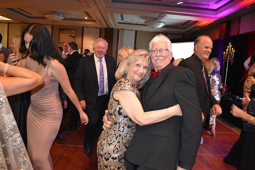 Former District 5 Commissioner Vanessa Baugh attended with her husband Don.