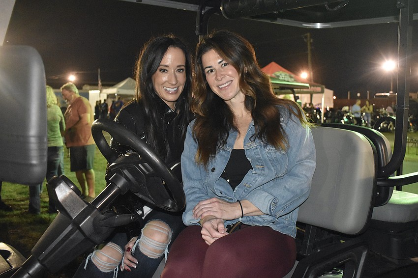 Robin Huff and Ashley Insalaco