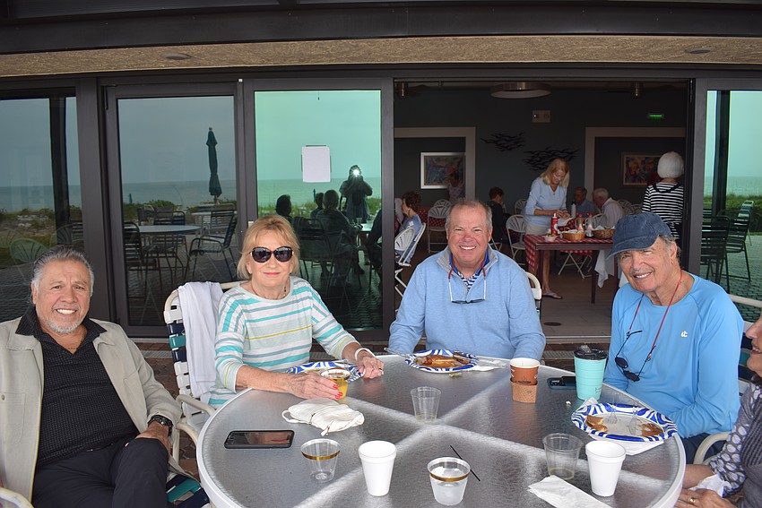 Roy Gonzales, Jane Gonzales, Warren Tarkas and  Jerry Schwartz