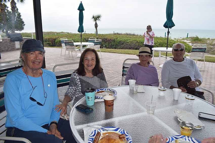 Jerry Schwartz, Arlene Schwartz, Barbara Mishkin and Harold Kaufman
