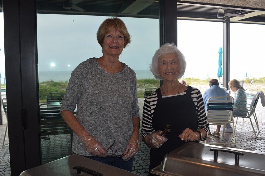 Nancy Hjort and Dottie Mueller