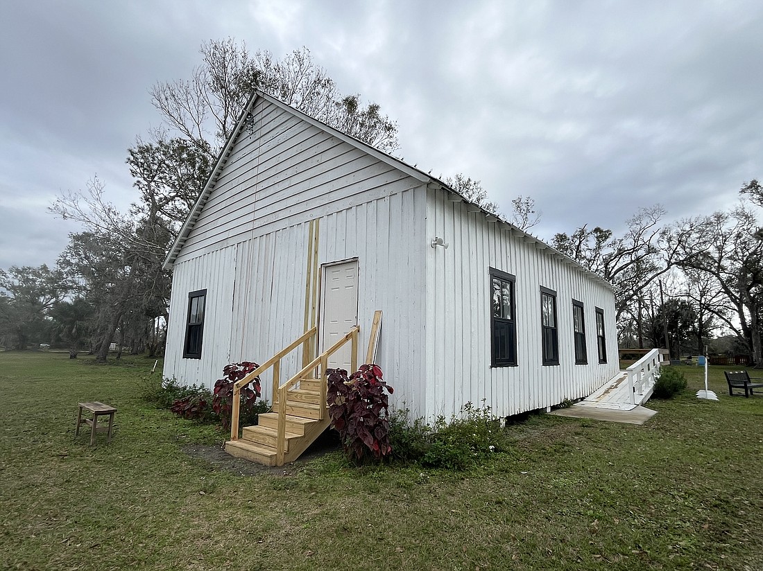Sandy Baptist Church stands strong on Clay Gully Road. The church incorporated in 1904.