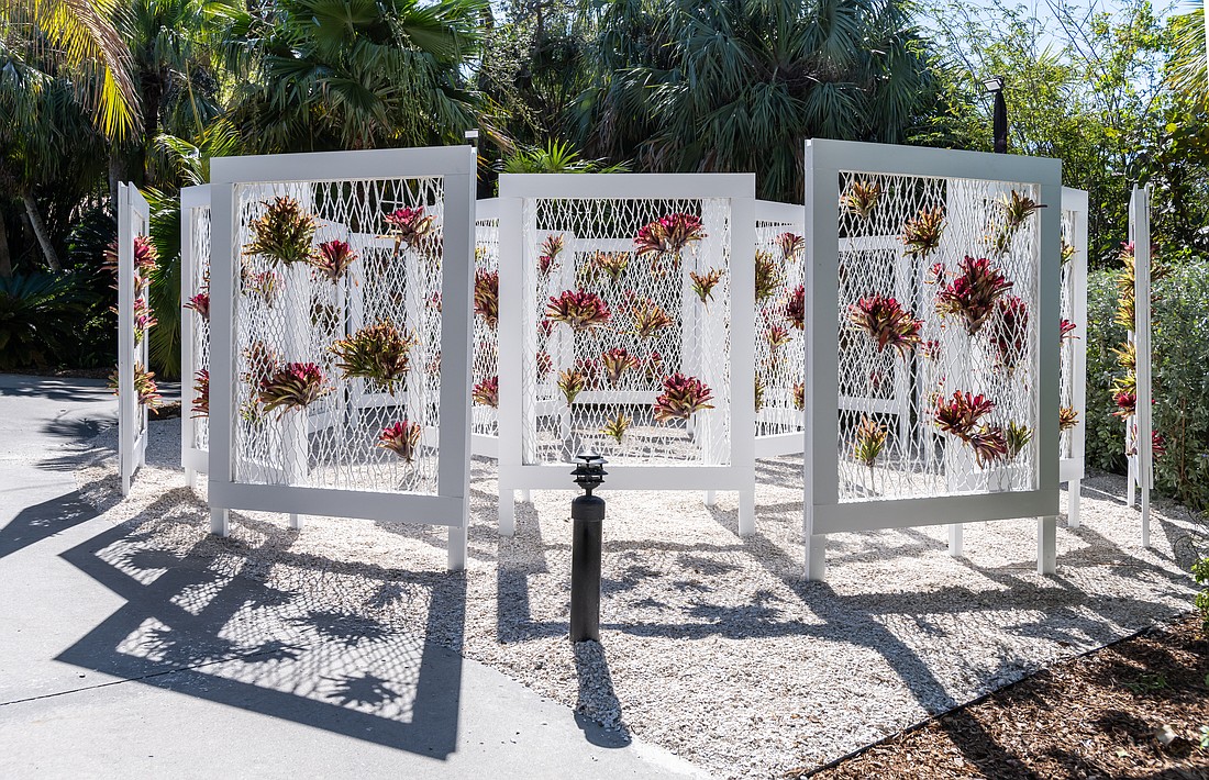 "Enmeshed in Nature" at Marie Selby Botanical Gardens.